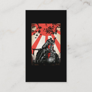 Carte De Visite Sad Samurai Guerrier Japonais Culture Swordsman