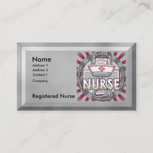 Carte De Visite Sagesse des infirmières
