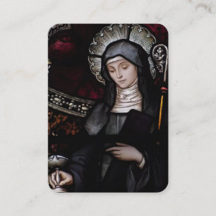 Carte De Visite Saint-Brigide de Kildare Prière religieuse