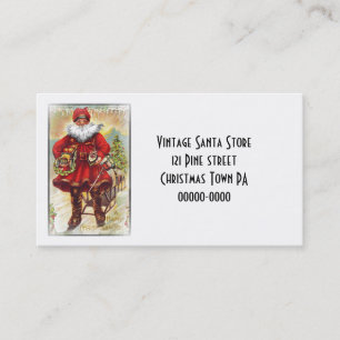 Carte De Visite Saint-Nicolas du XIXe siècle
