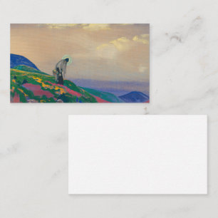 Carte De Visite Saint Panteleimon le guérisseur par Nicholas Roeri