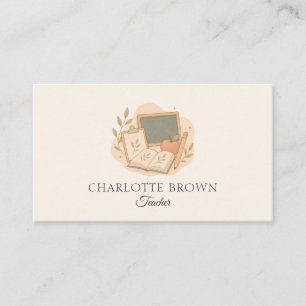 Carte De Visite Salle de classe de formation des enseignants École