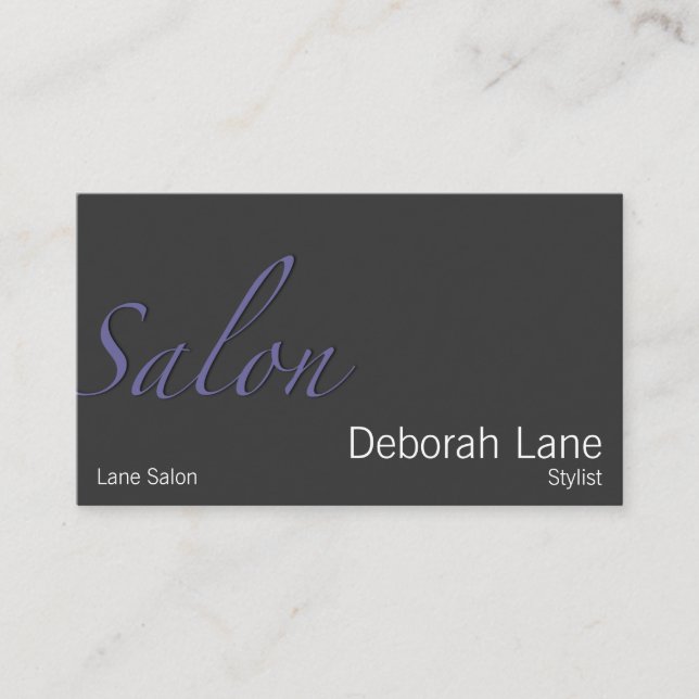 Carte De Visite Salon (Devant)