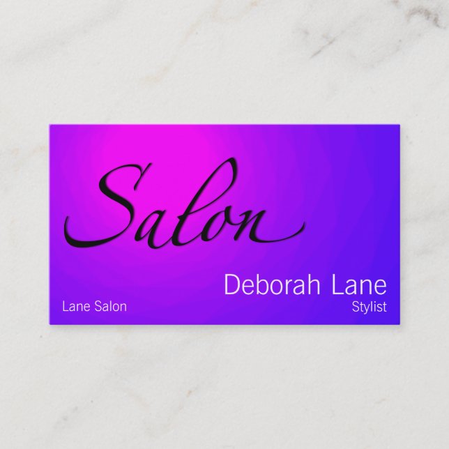 Carte De Visite Salon (Devant)