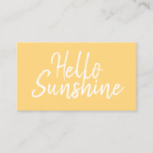 Carte De Visite Salon de bronzage / salon de beauté minimaliste m