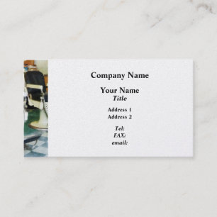 Carte De Visite Salon de coiffure Corner - Finition Platine