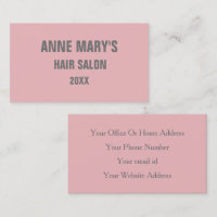 Salon de coiffure rose vif Spa Girls Moderne Cute
