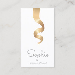 Carte De Visite Salon de coiffure simple