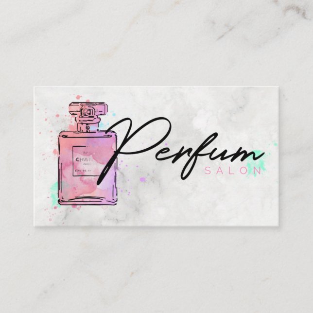Carte De Visite Salon de parfum (Devant)