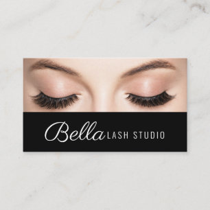 Carte De Visite Salon de Sourcils & Cils