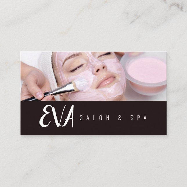 Carte De Visite Salon et Esthétique Spa (Devant)