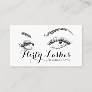 Carte De Visite Salon Eyebrows & Eyelash