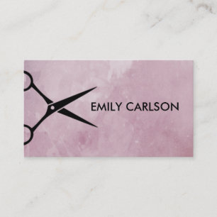 Carte De Visite Salon Grunge Design