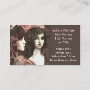 Carte De Visite Salon/mode/cartes de visite de boutique