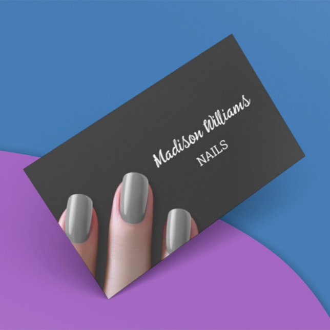 Carte De Visite Salon Nail Tech (Créateur téléchargé)