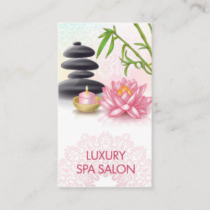 Carte De Visite Salon Spa de luxe