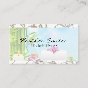Carte De Visite Salon Spa holistique