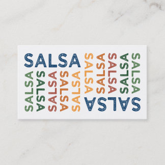 Carte De Visite Salsa Cute