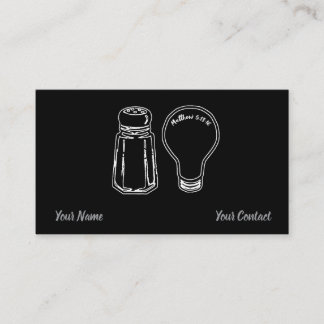 Carte De Visite Salt & Light