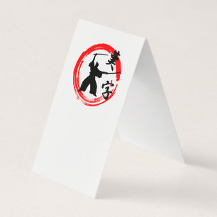Carte De Visite Samurai