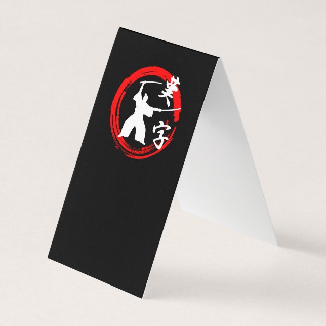 Carte De Visite Samurai (Devant)