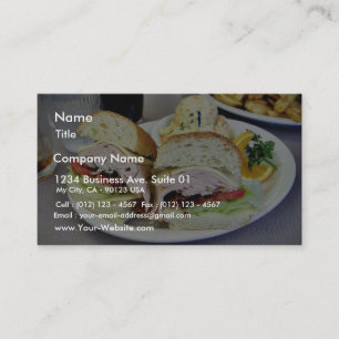 Carte De Visite Sandwiches Deli
