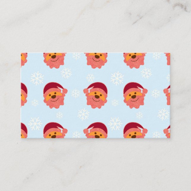 Carte De Visite Santa Claus (Devant)