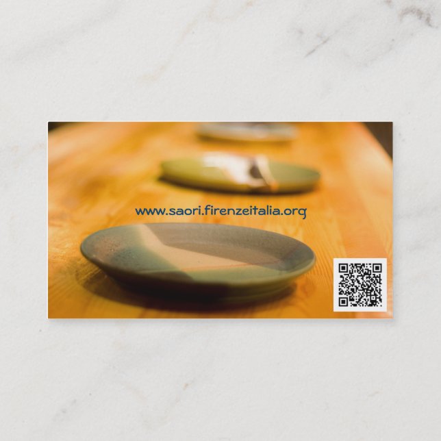 Carte De Visite Saori Yabe (Dos)