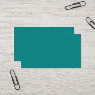 Carte de visite sarcelle