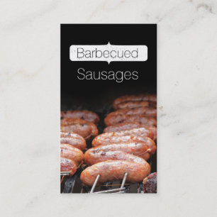 Carte De Visite Saucisses barbecues/grill/barbecue