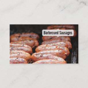 Carte De Visite Saucisses barbecues/grill/barbecue