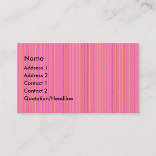 Carte De Visite Saumon rouge