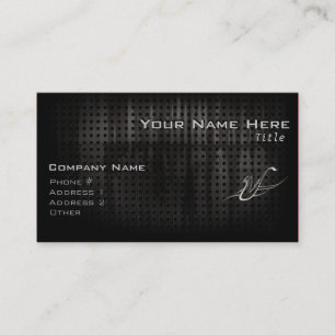 Carte De Visite Saxophone grunge