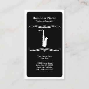 Carte De Visite saxophone mod