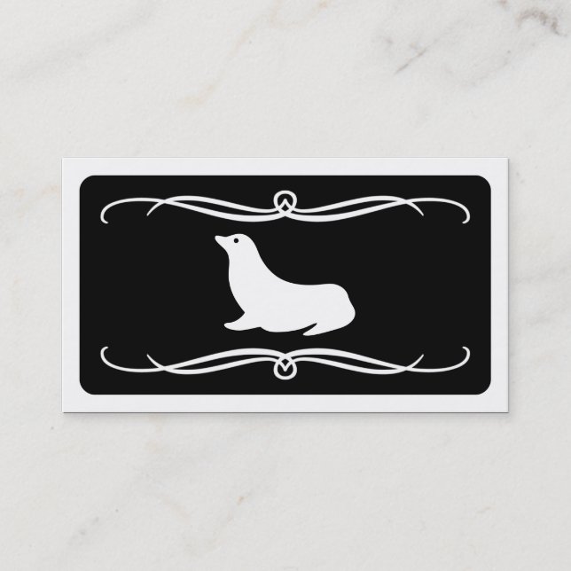 Carte De Visite sceau mod (personnalisable en couleur) (Devant)