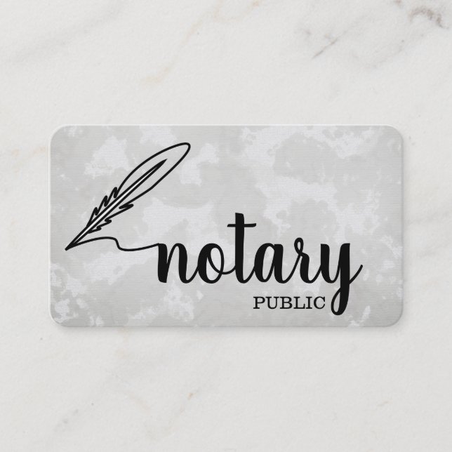 Carte De Visite Scénario noir et public élégant (Devant)