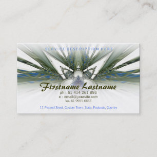 Carte de visite SCiFi blanc