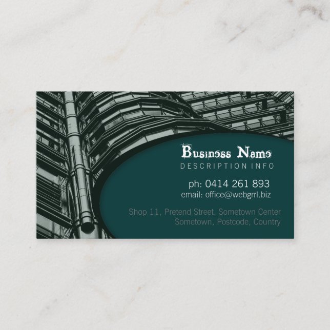 Carte de visite Scifi Skies (Devant)