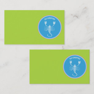 Carte de visite Scorpio