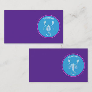 Carte de visite Scorpio