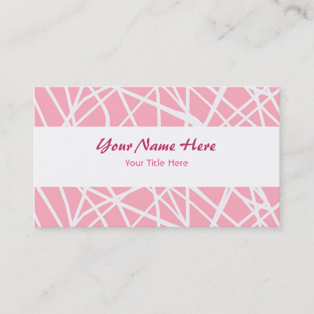 Carte De Visite Scribbles (Devant)