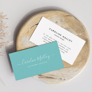 Carte De Visite Script de signature