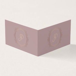 Carte De Visite Script manuscrit Modern Elite Design Modèle