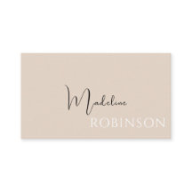 Script minimaliste moderne Boho Beige