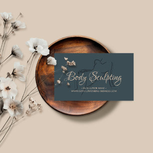 Carte De Visite sculpture marine corps contour spa esthéticien