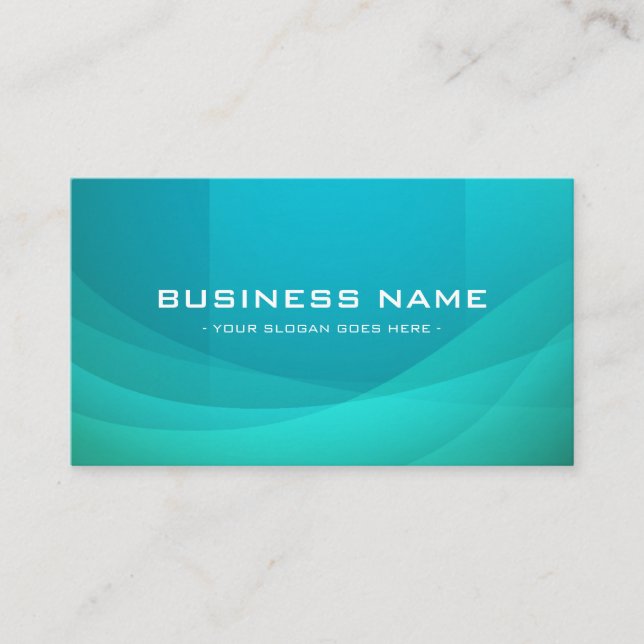 Carte De Visite Sea Blue Professional (Devant)