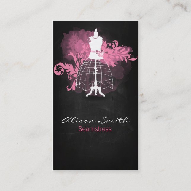 Carte De Visite Seamstress business card (Devant)