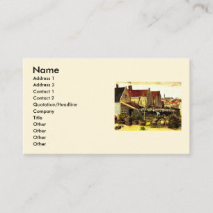 Carte De Visite Séchage de poissons par Vincent van Gogh