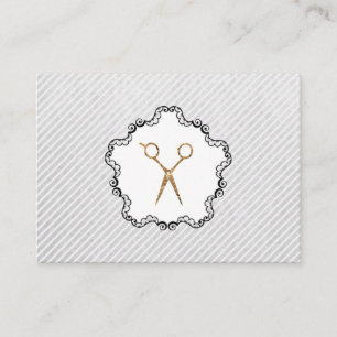 Carte De Visite Sèche-cheveux Golden Scisser