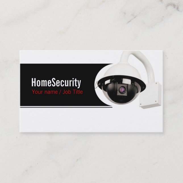 Carte De Visite Security company (Devant)